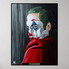 Die Villain-Malerei von Alfred Fox Poster