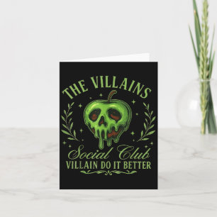 Die Villains Social Club Villains machen es besser Karte