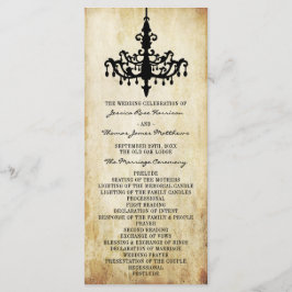 Die Vintage Kronleuchter-Hochzeitskollektion Programm