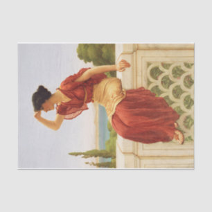 Die Vintage Malerei der Signalgodward Fine Art Seidenpapier