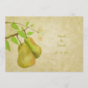 Die Vintage Perfect Pear II Einladung