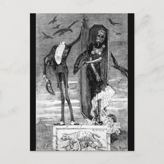 Die Vintage Postkarte des Obersten Vizepräsidenten (Vorderseite)