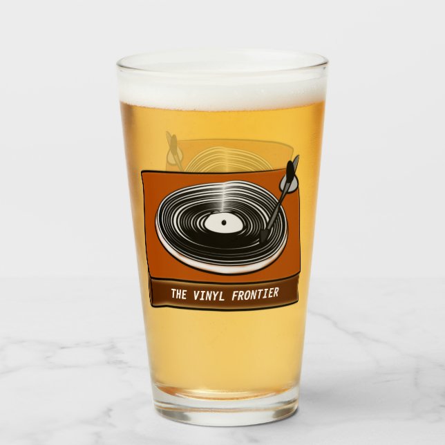 Die Vinylgrenze Glas (Rückseite (gefüllt))