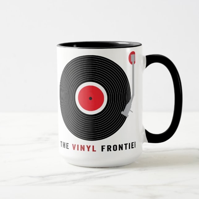 Die VinylgrenzTasse Tasse (Rechts)
