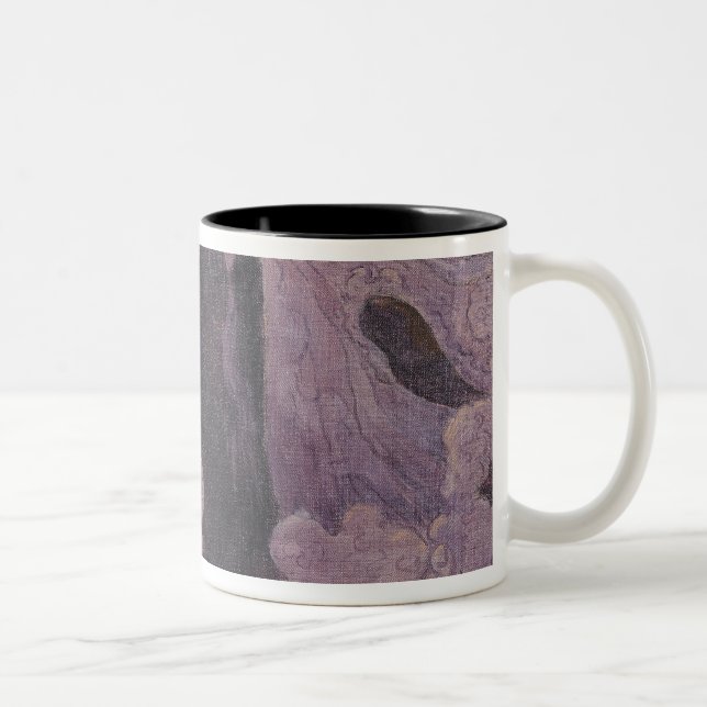 Die violette Welle, c.1895-6 Zweifarbige Tasse (Rechts)