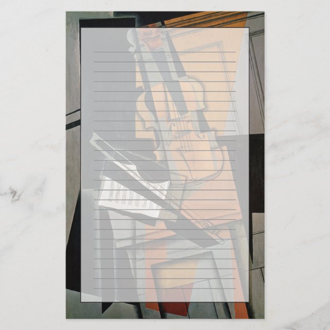 Die Violine, 1916 Briefpapier (Vorderseite)