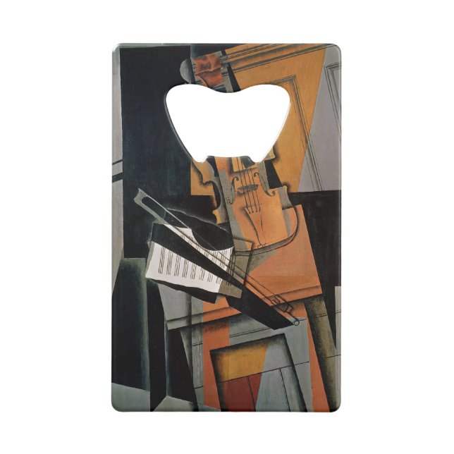 Die Violine, 1916 Kreditkarten Flaschenöffner (Vorderseite)
