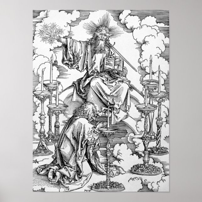 Die Vision der sieben Kerzenleuchten Poster (Vorne)