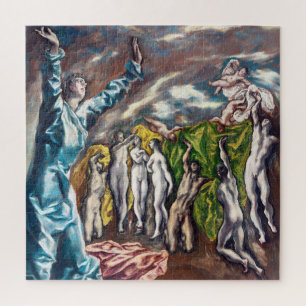 Die Vision des Heiligen Johannes El Greco Puzzle