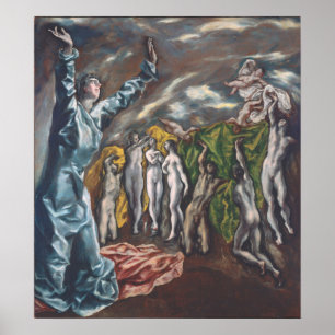 Die Vision des Johannes Poster