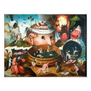 Die Vision des Tondal Hieronymus Bosch Fotodruck