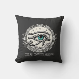 Die Vision des Vorfahren | Auge des Horus Kissen