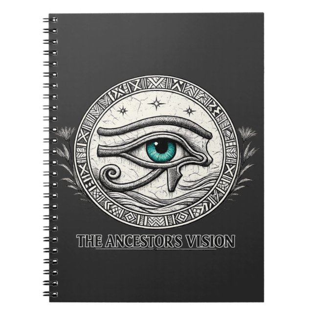 Die Vision des Vorfahren | Auge des Horus Notizblock (Vorderseite)