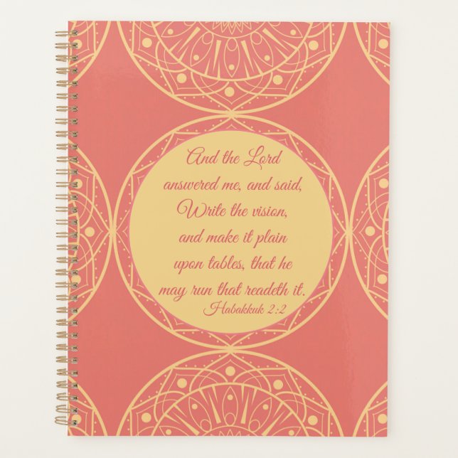 Die Vision Planer (Vorderseite)