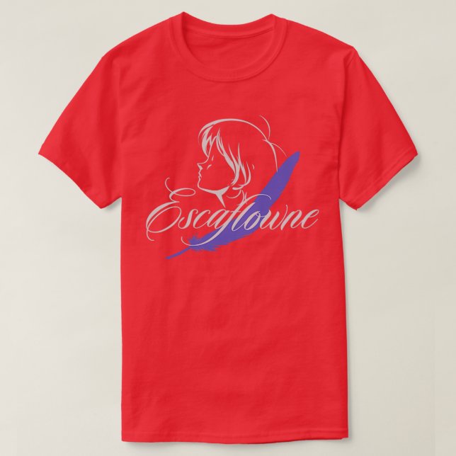 Die Vision von Escaflowne Feder La vision de Esca T-Shirt (Design vorne)