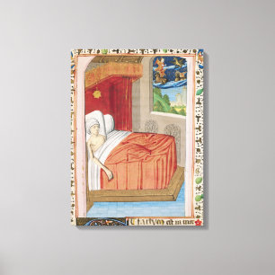 Die Vision von Ezekiel Leinwanddruck