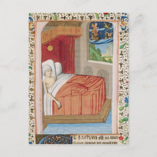 Die Vision von Ezekiel Postkarte