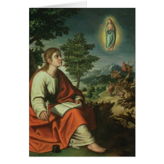 Die Vision von Johannes der Evangelist auf Patmos (Vorne)