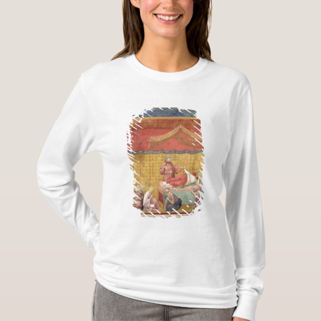 Die Vision von Papst Gregory IX 1297-99 T-Shirt (Vorderseite)