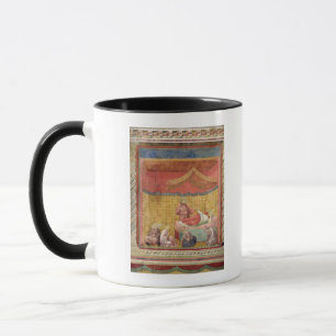 Die Vision von Papst Gregory IX 1297-99 Tasse