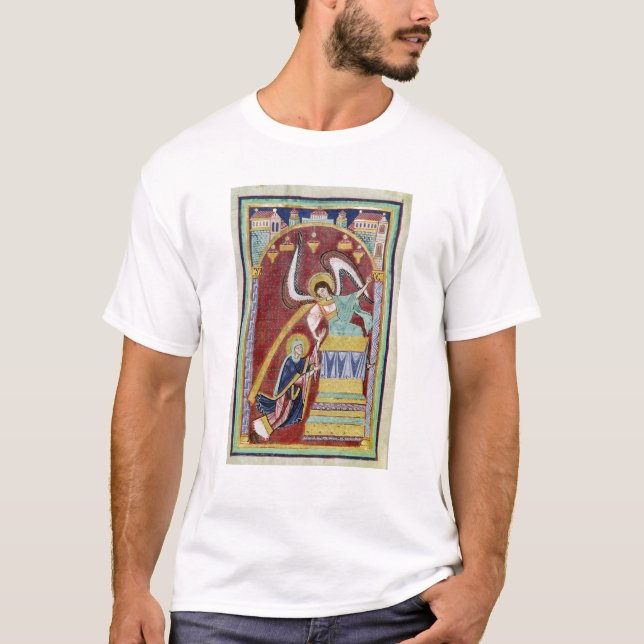Die Vision von St. Aldegondius T-Shirt (Vorderseite)
