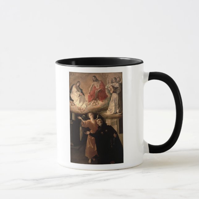 Die Vision von St. Alphonsus Rodriguez Tasse (Rechts)