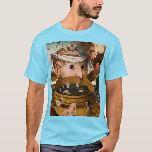 Die Visionen von Tondal, 1479 von Hieronymus Bosch T-Shirt (Vorderseite)