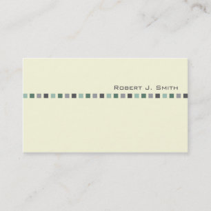 Die Visitenkarte der modernen Männer