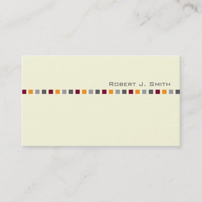 Die Visitenkarte der modernen Männer (Vorderseite)