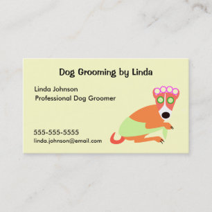 Die Visitenkarte des Hundegroomers
