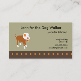 Die Visitenkarte des Hundewanderers