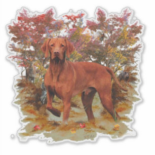 Die Vizsla-Aufkleber Aufkleber