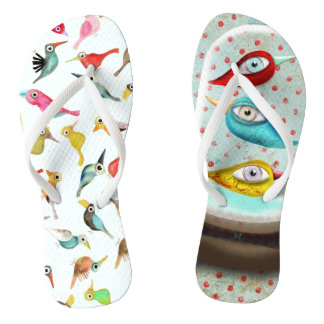 Die Vögel Flip Flops