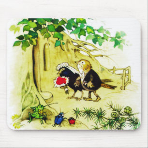 Die Vogel-Hochzeit Mousepad