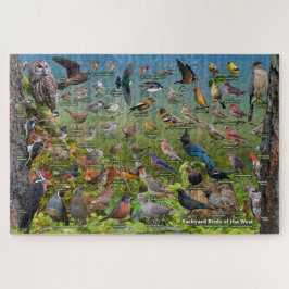 Die Vögel im Hinterhof des Westpuzzles Puzzle