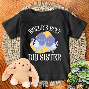 Die Vögel in Boots, die größte Schwester der Welt Baby T-shirt