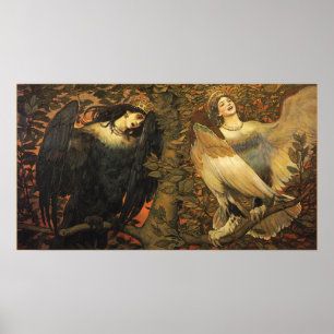 Die Vögel von Joy und Sorrow Poster Print