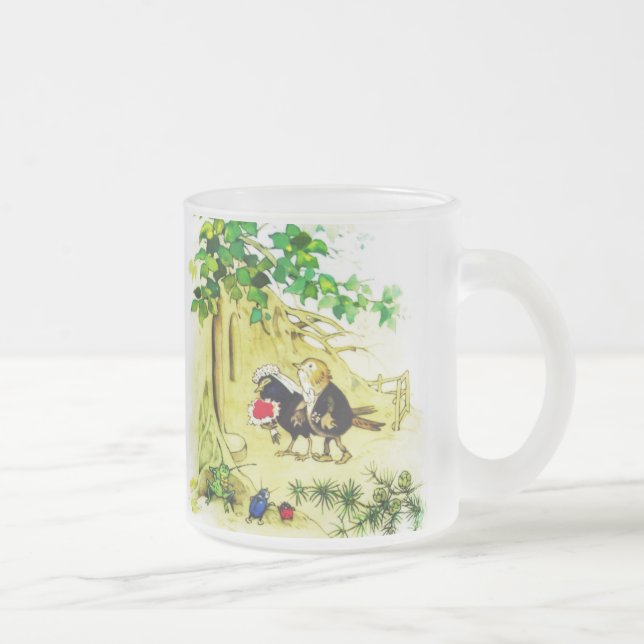 Die Vogelhochzeit Mattglastasse (Rechts)