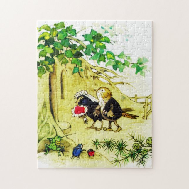 Die Vogelhochzeit Puzzle (Vertikal)