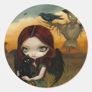 "Die Vogelscheuche-" Aufkleber