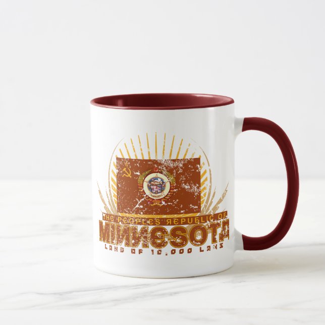 Die Volksrepublik von Minnesota-Tasse Tasse (Rechts)