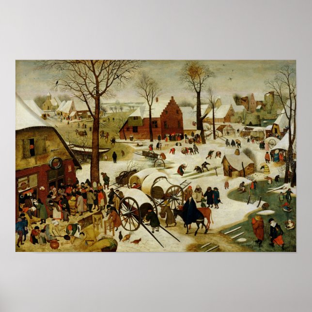 Die Volkszählung in Bethlehem 2 Poster (Vorne)