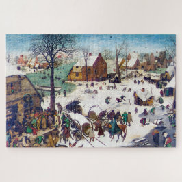 Die Volkszählung in Bethlehem, Pieter Bruegel Puzzle