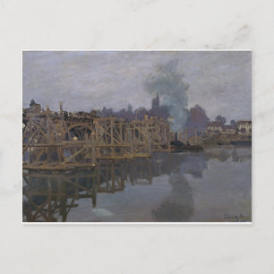Die von Claude Monet reparierte Brücke Postkarte