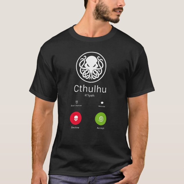 Die von Cthulhu T-Shirt (Vorderseite)