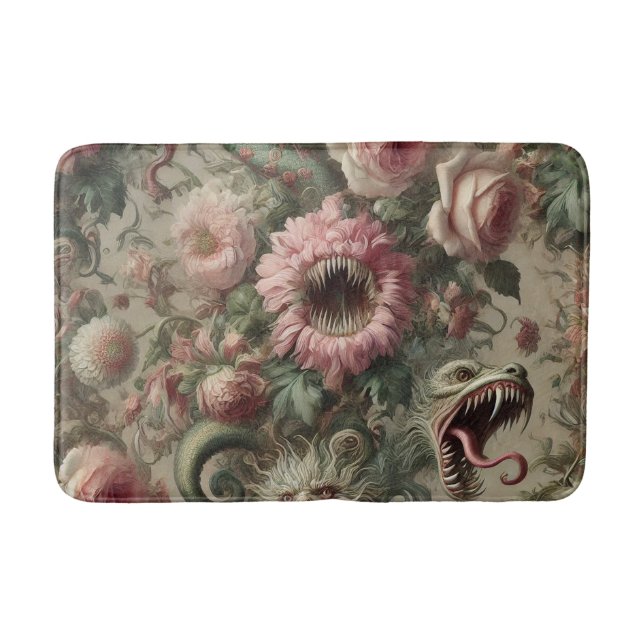 Die Voracious Verdants - Gotisch Viktorianisch Badematte (Vorderseite)