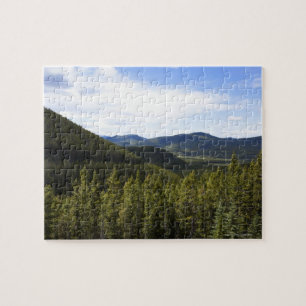 Die Vorberge von Alberta Kanada Puzzle