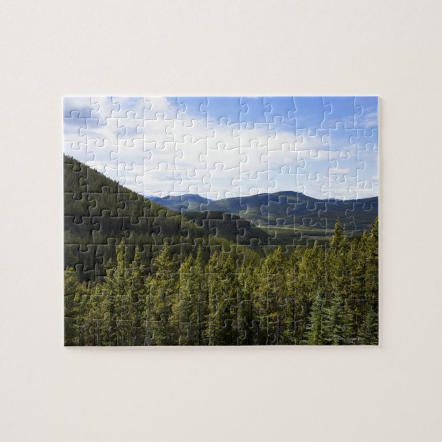 Die Vorberge von Alberta Kanada Puzzle (Horizontal)