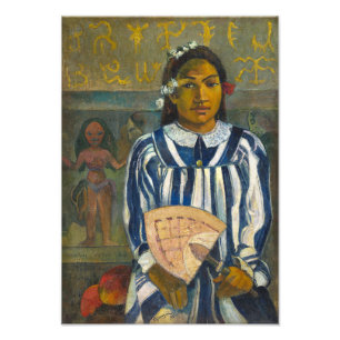 Die Vorfahren von Tehamana Paul Gauguin Fotodruck