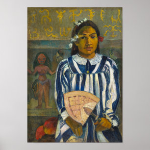 Die Vorfahren von Tehamana   Paul Gauguin   Poster